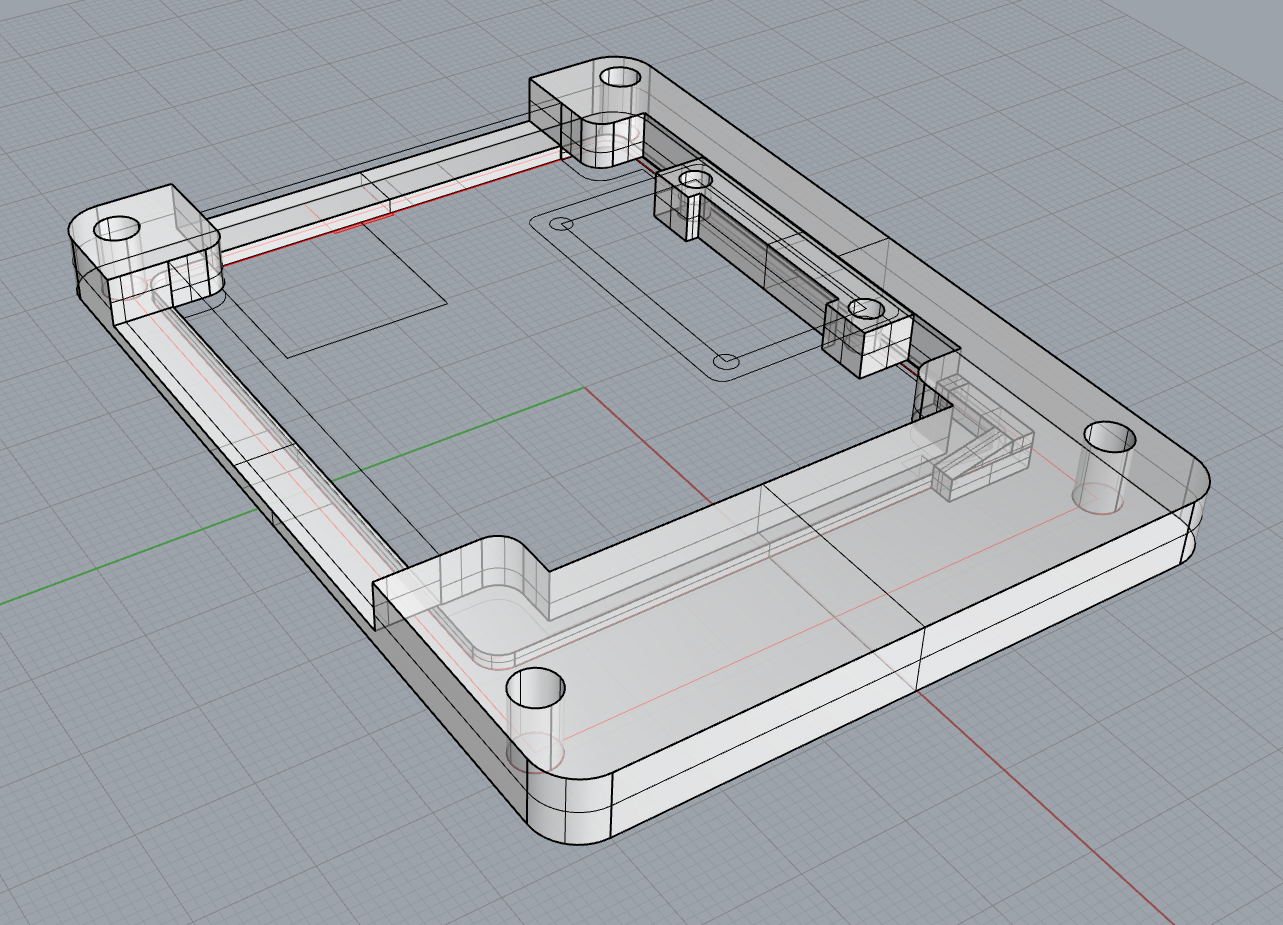 3D printed display bracket